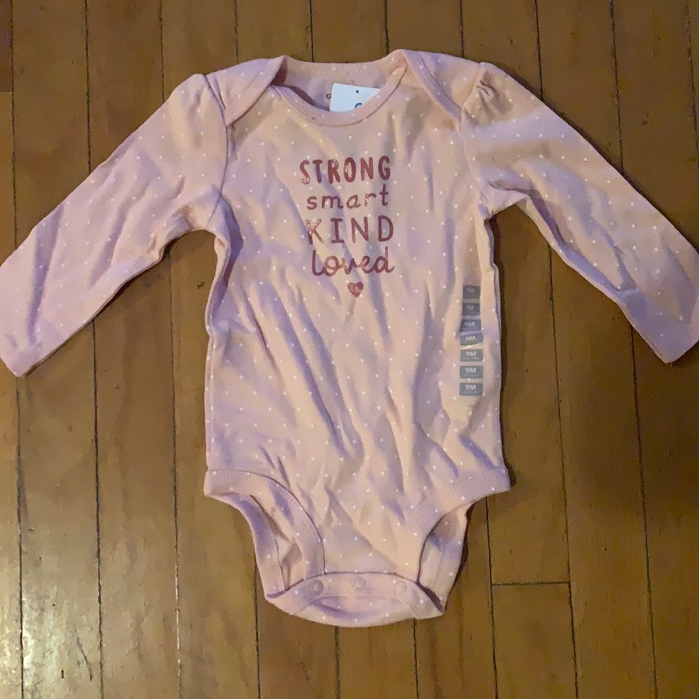 Carter’s Baby girl long sleeve onesie